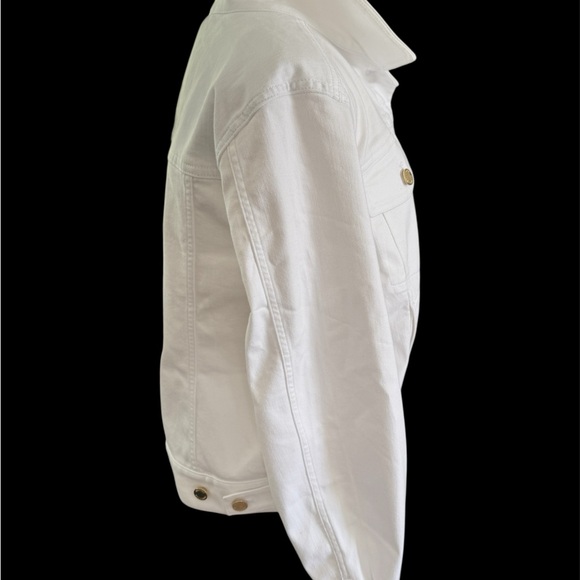 Brooks Brothers White Gold Jean Jacket Classic Design - Picture 2 of 8